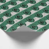 Harry Potter | SLYTHERIN™ Huis Eigenschappen Grafi Cadeaupapier (Hoek)