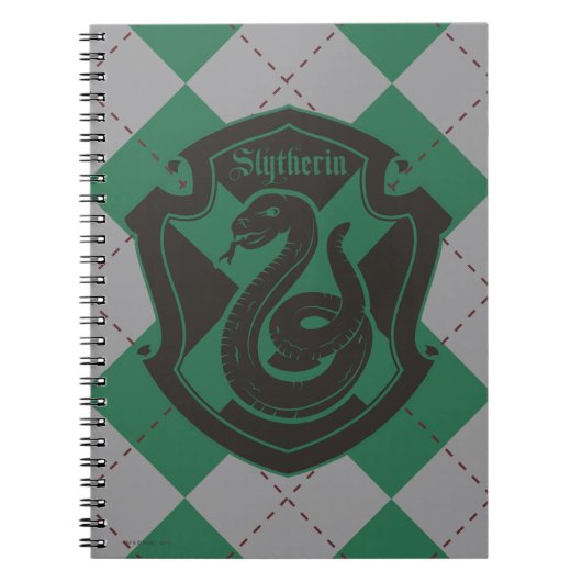 Harry Potter | Slytherin Huis Wapen Notitieboek (Voorkant)