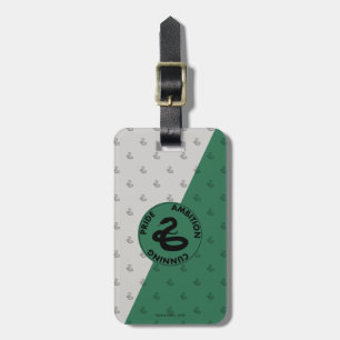 Harry Potter SLYTHERIN™ Huiseigenschappen Grafie Bagagelabel