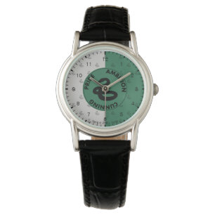 Harry Potter SLYTHERIN™ Huiseigenschappen Grafie Horloge