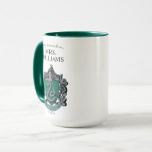 Harry Potter | Slytherin Leraar Gepersonaliseerd Mok (Voorkant links)