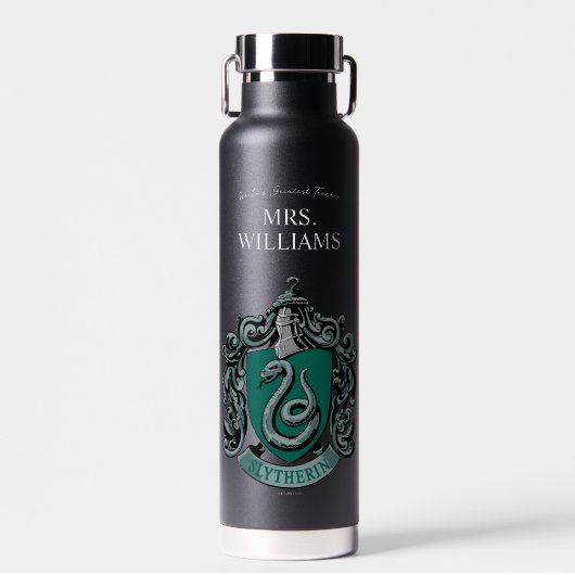 Harry Potter | Slytherin Leraar Gepersonaliseerd Waterfles (Voorkant)