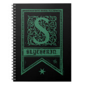 Harry Potter | Slytherin Monogram Banner Notitieboek (Voorkant)