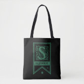 Harry Potter| Slytherin Monogram Banner Tote Bag (Voorkant)