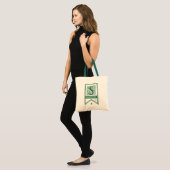 Harry Potter | Slytherin Monogram Banner Tote Bag (Voorkant (model))