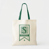 Harry Potter | Slytherin Monogram Banner Tote Bag (Voorkant)