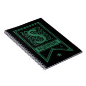 Harry Potter | Slytherin Monogram Vlag Notitieboek (Rechterzijde)