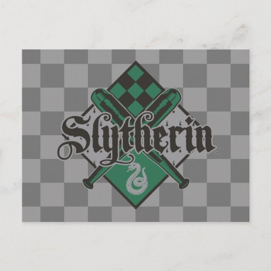 Harry Potter | Slytherin QUIDDITCH™ Crest Briefkaart (Voorkant)