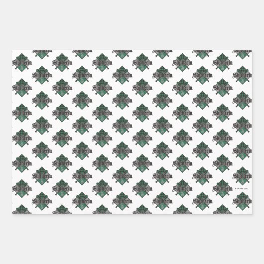 Harry Potter | Slytherin QUIDDITCH™ Crest Inpakpapier Vel (Voorkant 2)