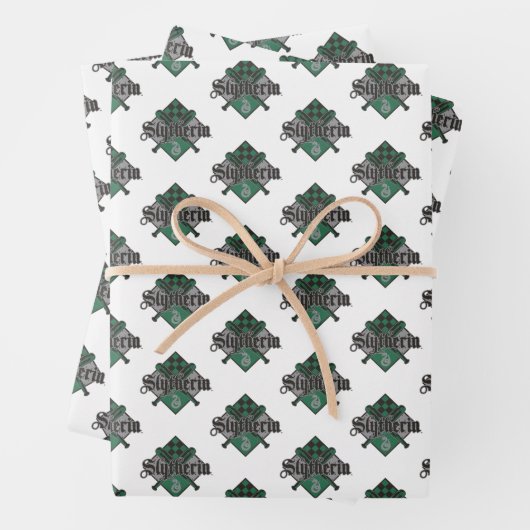 Harry Potter | Slytherin QUIDDITCH™ Crest Inpakpapier Vel (In situ)