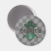 Harry Potter | Slytherin QUIDDITCH™ Crest Magneet (Voorkant / Achterkant)
