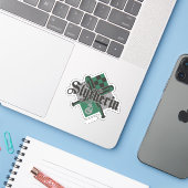 Harry Potter | Slytherin QUIDDITCH™ Crest Sticker (Laptop met iPhone)