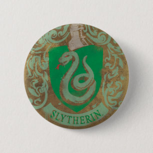 Harry Potter    Slytherin Ronde Button 5,7 Cm