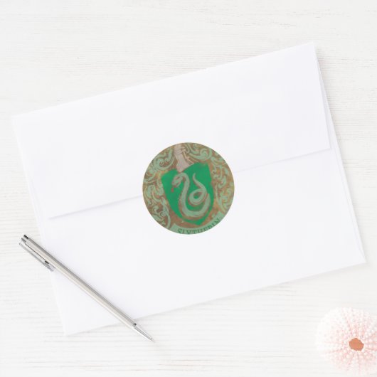 Harry Potter |  Slytherin Ronde Sticker (Envelop)