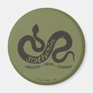 Harry Potter   SLYTHERIN™ Silhouet Typography Magneet