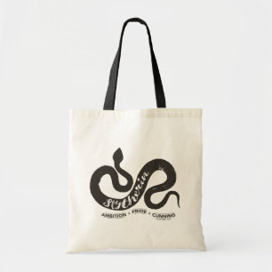 Harry Potter   SLYTHERIN™ Silhouet Typography Tote Bag