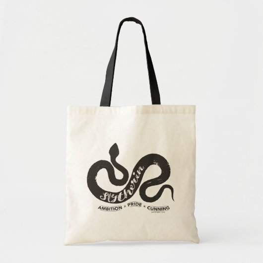 Harry Potter | SLYTHERIN™ Silhouet Typography Tote Bag (Voorkant)