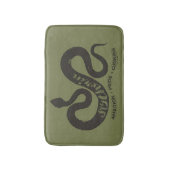 Harry Potter | SLYTHERIN™ Silhouette Typografie Badmat (Voorkant Verticaal)