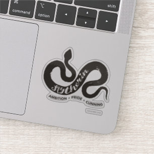 Harry Potter   SLYTHERIN™ Silhouette Typografie Sticker