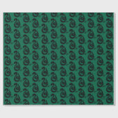Harry Potter | Slytherin Slang Icon Cadeaupapier (Vlak)