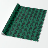 Harry Potter | Slytherin Slang Icon Cadeaupapier (Uitgerold)
