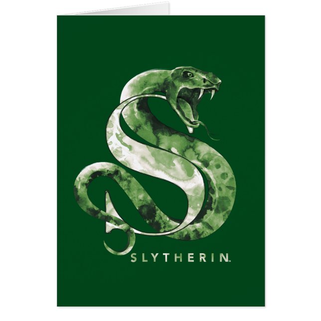 Harry Potter | SLYTHERIN™ Slang Watercolor (Voorkant)