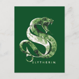 Harry Potter   SLYTHERIN™ Slang Watercolor Briefkaart