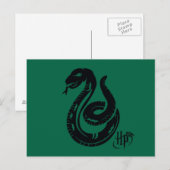Harry Potter | Slytherin Slangenicoon Briefkaart (Voorkant / Achterkant)