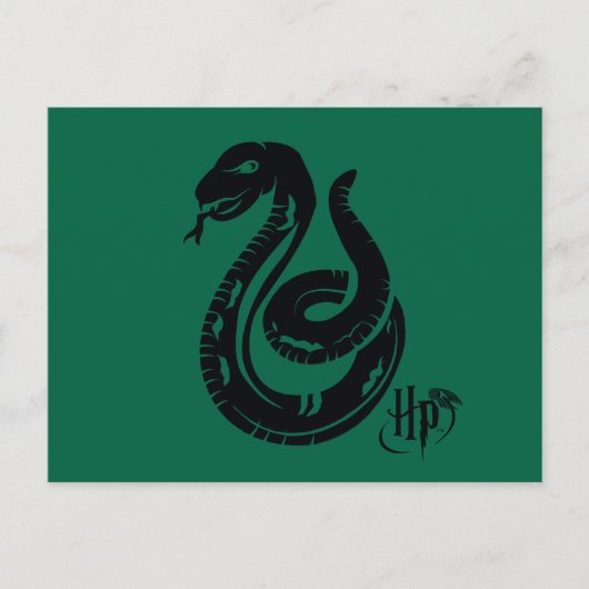 Harry Potter | Slytherin Slangenicoon Briefkaart (Voorkant)