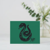 Harry Potter | Slytherin Slangenicoon Briefkaart (Staand voorkant)