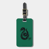Harry Potter | Slytherin Snake Icon Bagagelabel (Voorkant verticaal)