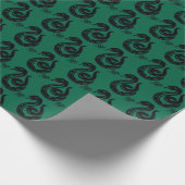 Harry Potter | Slytherin Snake Icon Cadeaupapier (Hoek)