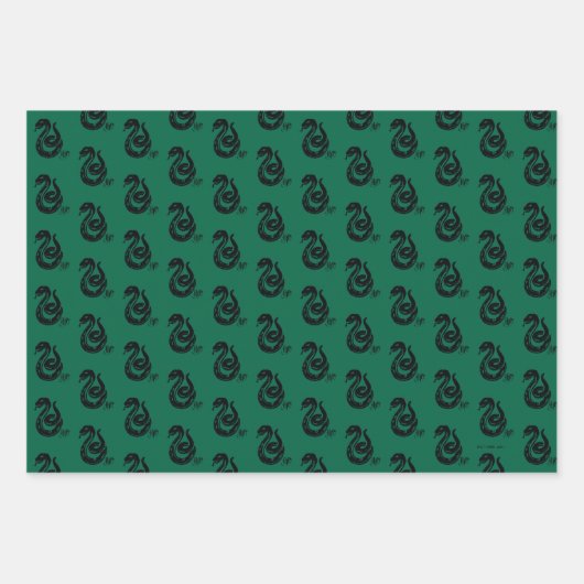 Harry Potter | Slytherin Snake Icon Inpakpapier Vel (Voorkant)