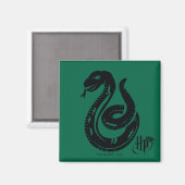Harry Potter | Slytherin Snake Icon Magneet (Voorkant / Achterkant)