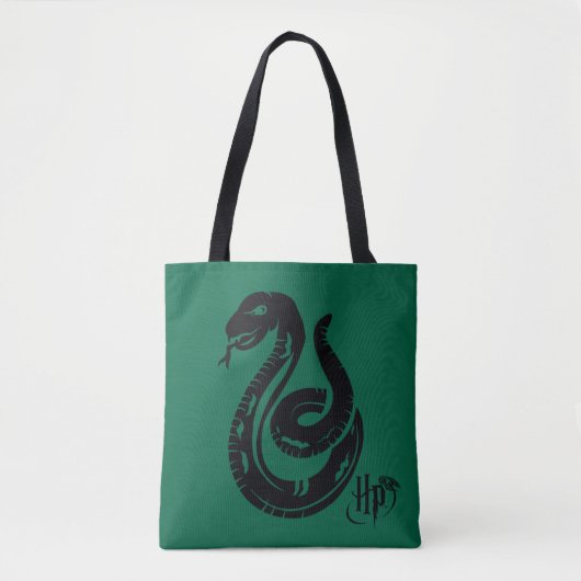 Harry Potter | Slytherin Snake Icon Tote Bag (Voorkant)