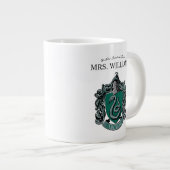 Harry Potter | Slytherin Teacher Personalized Grote Koffiekop (Voorkant rechts)