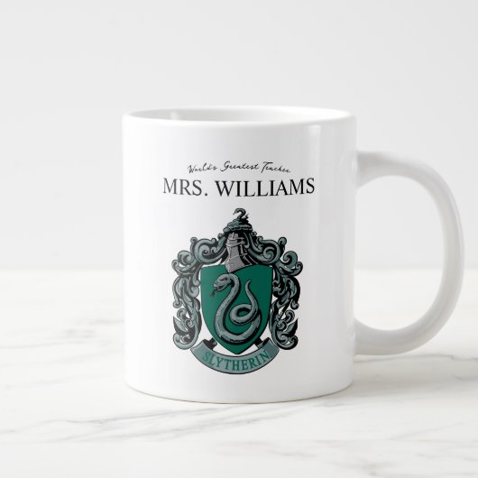 Harry Potter | Slytherin Teacher Personalized Grote Koffiekop (Rechts)