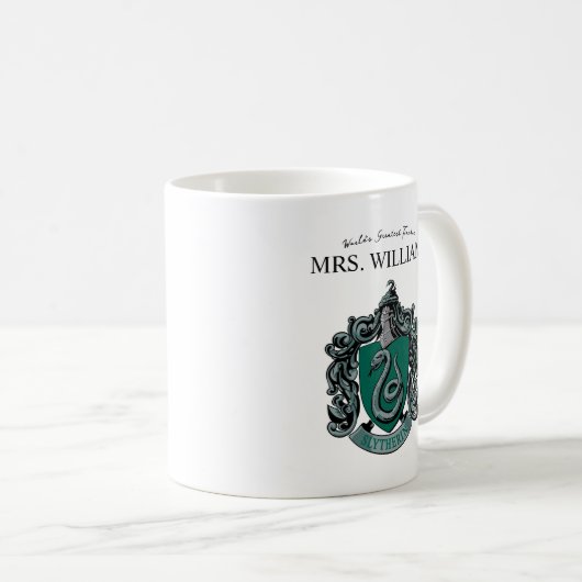 Harry Potter | Slytherin Teacher Personalized Koffiemok (Voorkant rechts)