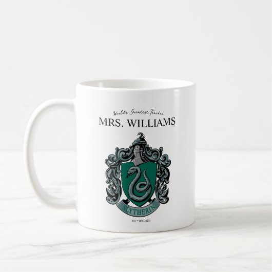 Harry Potter | Slytherin Teacher Personalized Koffiemok (Links)