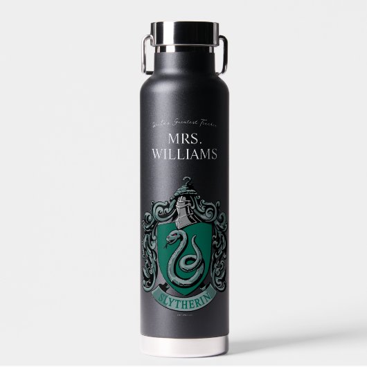 Harry Potter | Slytherin Teacher Personalized Waterfles (Voorkant)