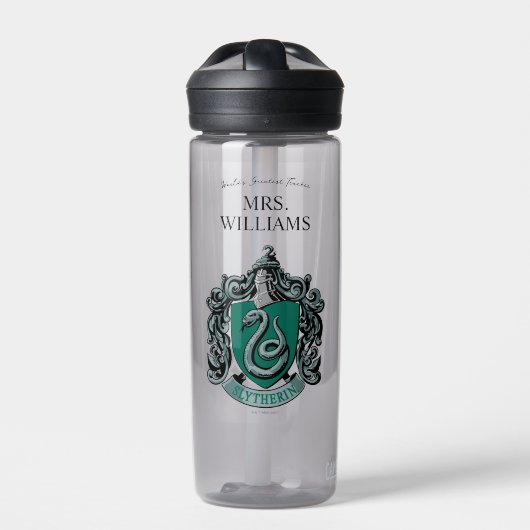 Harry Potter | Slytherin Teacher Personalized Waterfles (Voorkant)