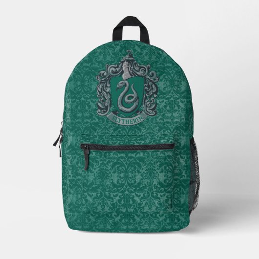 Harry Potter | Slytherin Wapen Groen Bedrukte Rugzak (Voorkant)