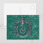 Harry Potter | Slytherin Wapen Groen Briefkaart (Voorkant / Achterkant)