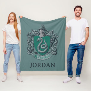 Harry Potter   Slytherin Wapen Groen Fleece Deken