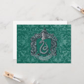 Harry Potter | Slytherin Wapen Groen Kaart (Voorkant / Achterkant in situ)