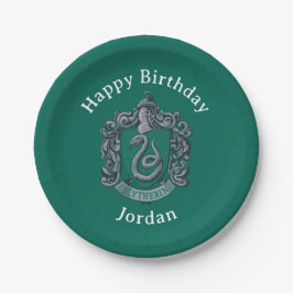 Harry Potter | Slytherin Wapen Groen Papieren Bordje
