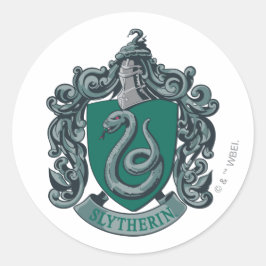 Harry Potter | Slytherin Wapen Groen Ronde Sticker