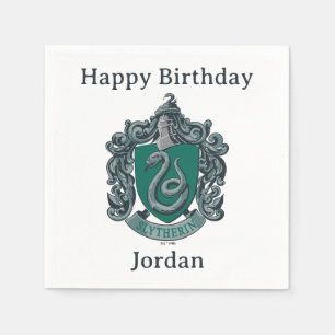 Harry Potter   Slytherin Wapen Groen Servet