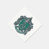Harry Potter | Slytherin Wapen Groen Servet (Hoek)