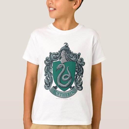 Harry Potter | Slytherin Wapen groen T-shirt (Voorkant)